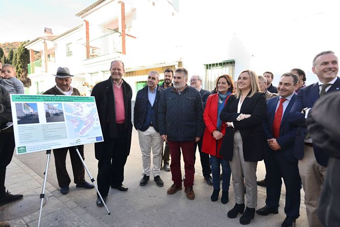 Marifran Carazo ha visitado Cortes y Graena (JUNTA)