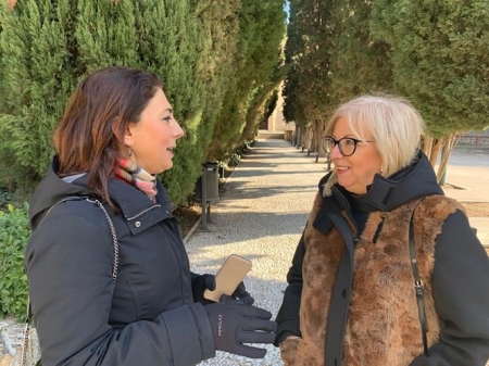Raquel Ruz y Maria de Leyva han visitado uno de los Palacios (PSOE) Raquel Ruz y Maria de Leyva han visitado uno de los Palacios (PSOE)