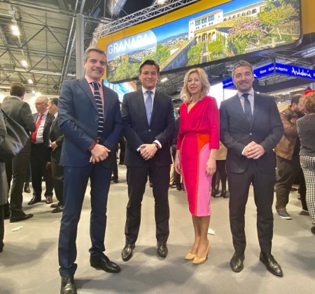 Representación del Ayuntamiento de Granada en Fitur (JAVIER ALGARRA) Representación del Ayuntamiento de Granada en Fitur (JAVIER ALGARRA)