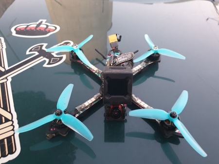 Uno de los drones Incautados (GUARDIA CIVIL) 