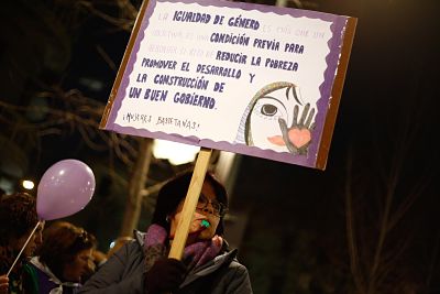 Concentración en Granada contra la violencia de género. Imagen de ARCHIVO (ÁLEX CÁMARA / EUROPA PRESS