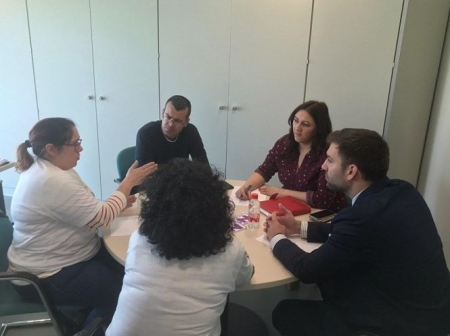 Reunión de UP y Adelante Granada con representantes de las `kellys` (UNIDAS PODEMOS) Reunión de UP y Adelante Granada con representantes de las `kellys` (UNIDAS PODEMOS)
