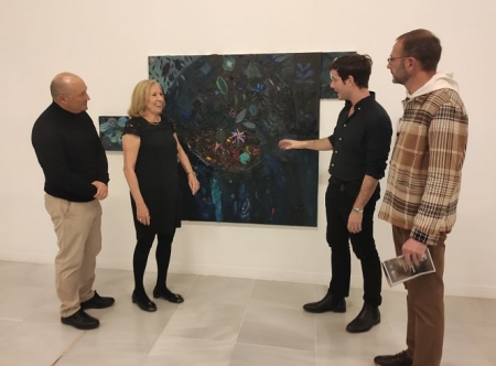 Inauguración de la expocisión (CAJAGRANADA FUDNACIÓN)