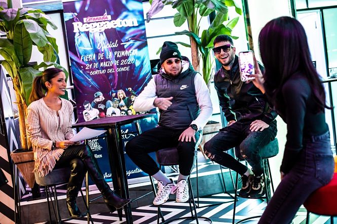 Imagen de la presentación del festival `Granada Reggaeton` (GRANADA REGGAETON)