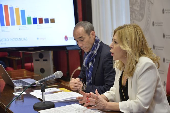 La Concejala de Medio Ambiente, Pepa Rubia en rueda de prensa (JAVIER ALGARRA)