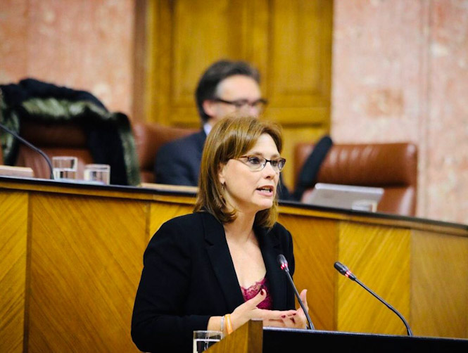Mar Sánchez, parlamentaria Andaluza de Ciudadanos (CS) 