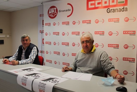 Ruda de prensa conjunta de UGT y CCO (CCOO) Ruda de prensa conjunta de UGT y CCO (CCOO)