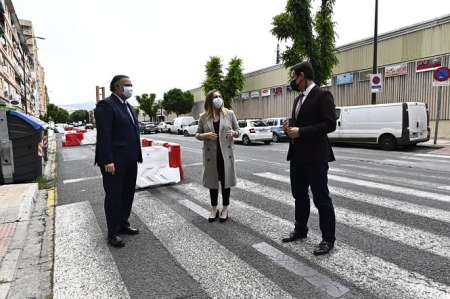 Inicio de las obras del eje Arabial-Palencia (JUNTA) Inicio de las obras del eje Arabial-Palencia (JUNTA)