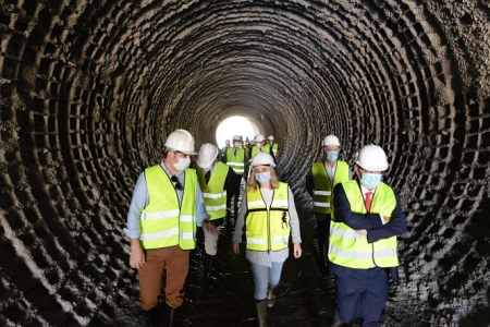 Visita a las obras de Marifran Carazo (JUNTA) Visita a las obras de Marifran Carazo (JUNTA)