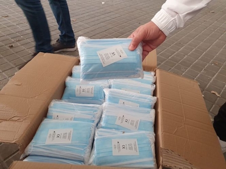 Mascarillas que se repartirán en Granada (SUBDELEGACIÓN) Mascarillas que se repartirán en Granada (SUBDELEGACIÓN)