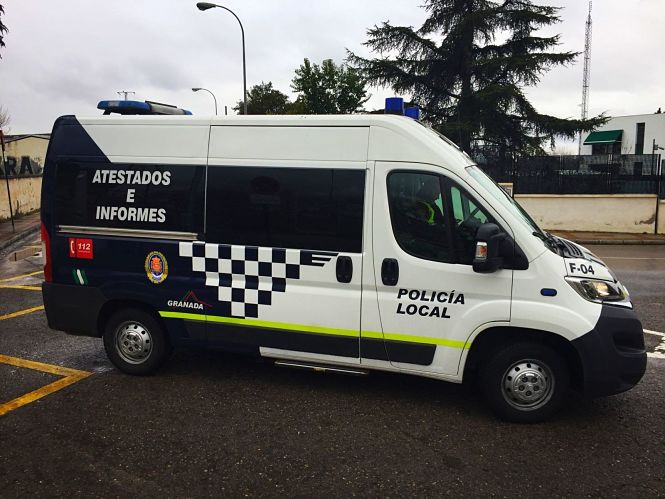 Vehículo de la Policía Local 