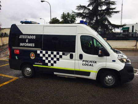 Vehículo de la Policía Local 