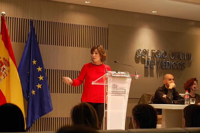 Julia Ruiz-Vozmediano, autora principal de este trabaj (UGR)
