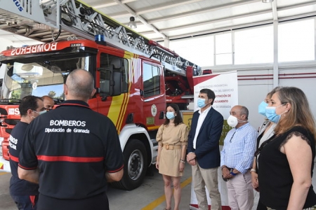 Nuevo vehículo de bomberos de Almuñécar (M. MUÑOZ / DIPUTACIÓN) Nuevo vehículo de bomberos de Almuñécar (M. MUÑOZ / DIPUTACIÓN)