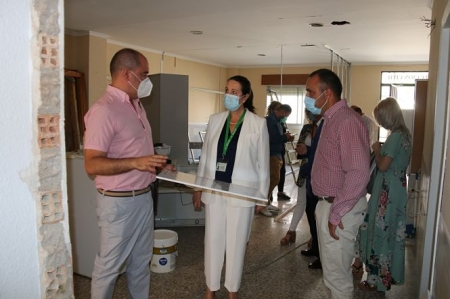 Visita institucional al Centro de Salud de ALhendín (YTO. ALHENDÍN) Visita institucional al Centro de Salud de ALhendín (YTO. ALHENDÍN)