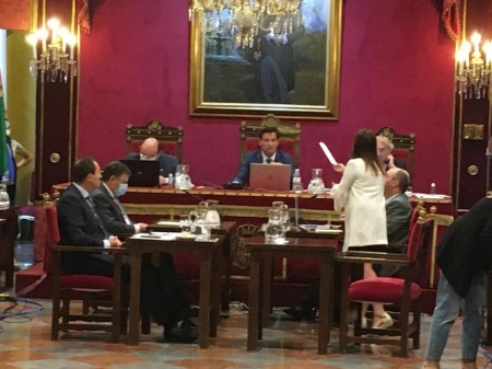 Pleno del Ayuntamiento de Granada (VOX) Pleno del Ayuntamiento de Granada (VOX)