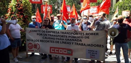Concentración sindical en la plaza del Carmen (UGT) Concentración sindical en la plaza del Carmen (UGT)