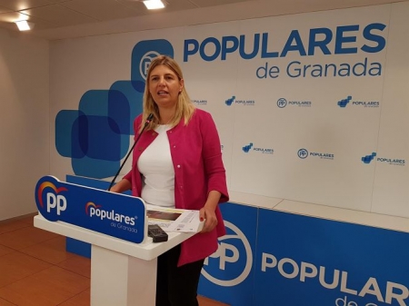 La portavoz del grupo popular en la Diputación de Granada, Inmaculada Hernández, en imagen de archivo (PP) La portavoz del grupo popular en la Diputación de Granada, Inmaculada Hernández, en imagen de archivo (PP)
