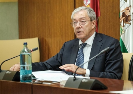 El consejero de Economía, Rogelio Velasco (PARLAMENTO DE ANDALUCÍA) El consejero de Economía, Rogelio Velasco (PARLAMENTO DE ANDALUCÍA)