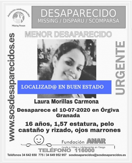 La joven ya ha aparecido (SOS DESAPARECIDOS) La joven ya ha aparecido (SOS DESAPARECIDOS)
