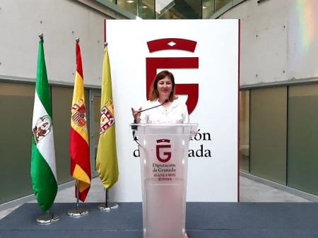 La diputada provincial de Vox Granada Cristina Jiménez (VOX) La diputada provincial de Vox Granada Cristina Jiménez (VOX)