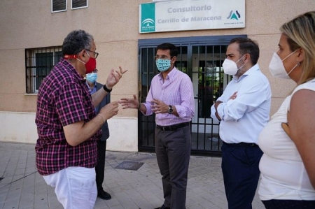 Visita al Centro de Salud del Cerrillo de Maracena (PSOE) Visita al Centro de Salud del Cerrillo de Maracena (PSOE)
