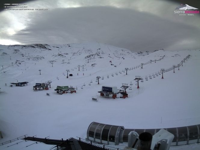 Imagen de la zona de Borreguiles, en Sierra Nevada (CETURSA) 