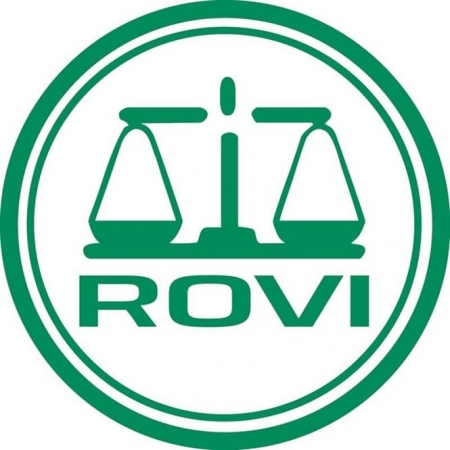 Logo de laboratorios Rovi