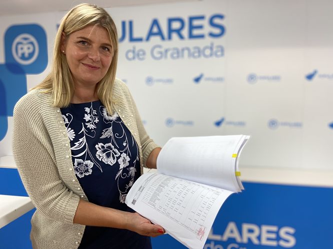 La portavoz del PP, xInmaculada Hernández (PP)