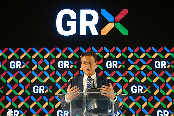 El alcalde de Granada, Luis Salvador, presenta la nueva imagen de marca de la ciudad (AYUNTAMIENTO DE GRANADA) 