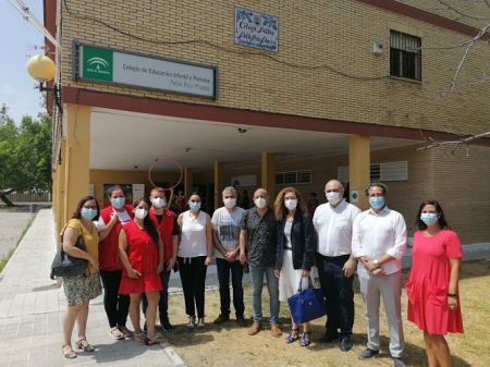 Visita a la Escuela de Verano de Motril (JUNTA) Visita a la Escuela de Verano de Motril (JUNTA)