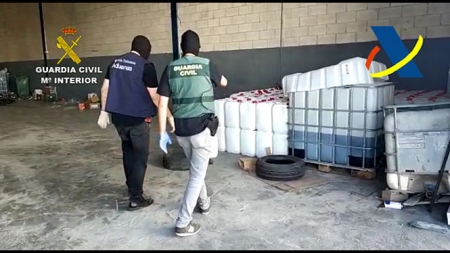 Imagen de la Operación Tavan (GUARDIA CIVIL) 