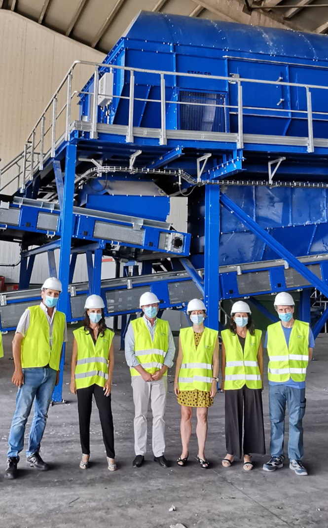 Visita a la planta de residuos de Córdoba (DIPUTACIÓN) 