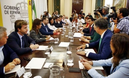 Reunión de la Plataforma con el Ministro de Fomento