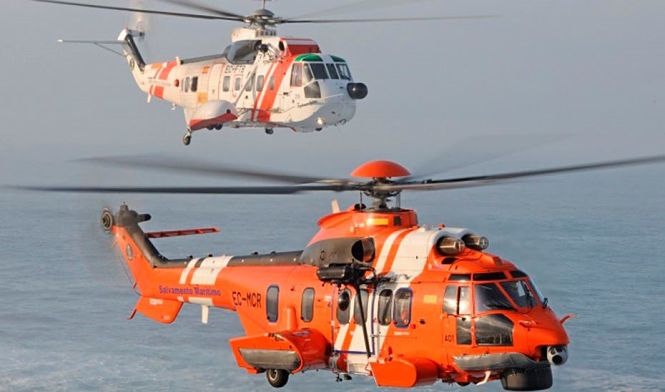 Helicóptero de Salvamento Marítimo (EMERGENCIAS 112) 