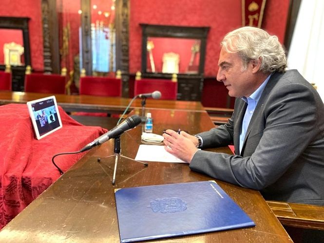 El concejal de Hacienda y Derechos Sociales de Granada, José Antonio Huertas, en imagen de archivo (AYUNTAMIENTO) 