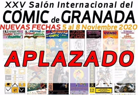 Cartel de aplazamiento del Salón del Cómic por coronavirus (SALÓN DEL CÓMIC) Cartel de aplazamiento del Salón del Cómic por coronavirus (SALÓN DEL CÓMIC)