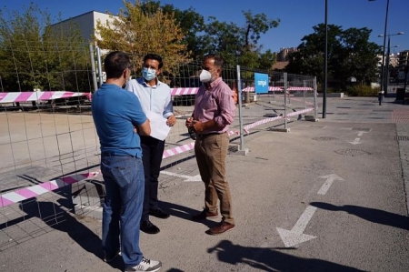 Visita a las obras de los Paseíllos Universitarios (PSOE) Visita a las obras de los Paseíllos Universitarios (PSOE)