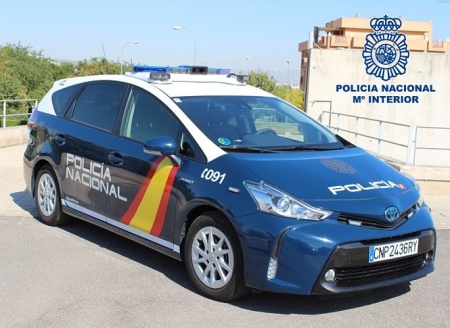 Vehículo de la Policia NAcional (POLICIA NACIONAL) Vehículo de la Policia NAcional (POLICIA NACIONAL)