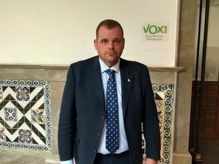 Onofres Miralles, portavoz de VOX en el AYuntamiento de Granada (VOX) Onofres Miralles, portavoz de VOX en el AYuntamiento de Granada (VOX)