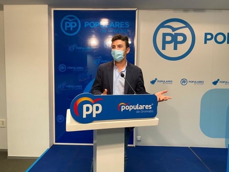El Secretario General del PP, Jorge Saavedra en rueda de prensa (PP) El Secretario General del PP, Jorge Saavedra en rueda de prensa (PP)