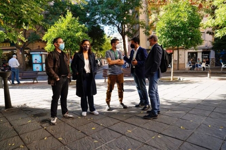 Imagen de la visita al Barriod e Doctores (PSOE) Imagen de la visita al Barriod e Doctores (PSOE)