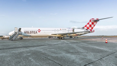 Imagen de un avión de Volotea (DIPUTACIÓN) Imagen de un avión de Volotea (DIPUTACIÓN)
