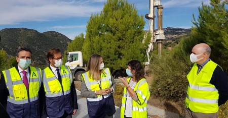 Marifran Carazo ha visitado las obras de Diezma (JUNTA) Marifran Carazo ha visitado las obras de Diezma (JUNTA)