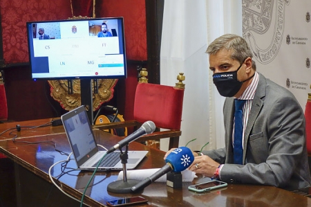 El Concejal de Seguridad en el Ayuntamiento de Granada, César Díaz (JAVIER ALGARRA / AYUNTAMIENTO) El Concejal de Seguridad en el Ayuntamiento de Granada, César Díaz (JAVIER ALGARRA / AYUNTAMIENTO)