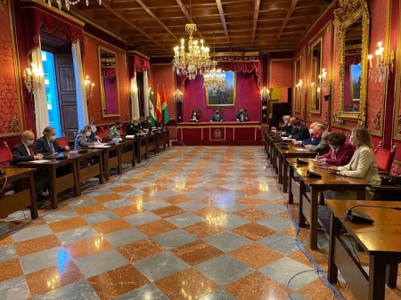 Junta Local de Seguridad celebrada en el Ayuntamiento de Granada (AYUNTAMIENTO DE GRANADA) Junta Local de Seguridad celebrada en el Ayuntamiento de Granada (AYUNTAMIENTO DE GRANADA)