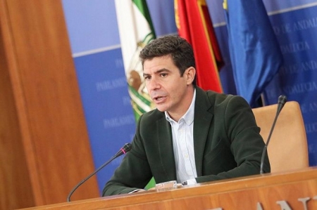 El portavoz parlamentario de Ciudadanos (Cs) en Andalucía, Sergio Romero, en rueda de prensa (CIUDADANOS) El portavoz parlamentario de Ciudadanos (Cs) en Andalucía, Sergio Romero, en rueda de prensa (CIUDADANOS)