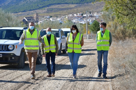 Maria José Martín ha visitado el inicio de las obras (JUNTA) Maria José Martín ha visitado el inicio de las obras (JUNTA)