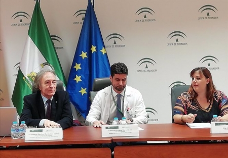 Imagen de archivo del delegado territorial de Salud y Familias, Indalecio Sánchez-Montesinos, en una rueda de prensa (JUNTA DE ANDALUCÍA) Imagen de archivo del delegado territorial de Salud y Familias, Indalecio Sánchez-Montesinos, en una rueda de prensa (JUNTA DE ANDALUCÍA)