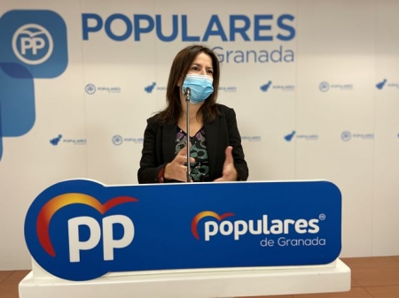 Ana Vanessa García en la sede provincial del PP (PP) Ana Vanessa García en la sede provincial del PP (PP)
